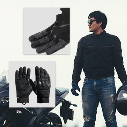 Outdoor Gloves Microfiber Palm Anti-Slip Reinforced Knuckles