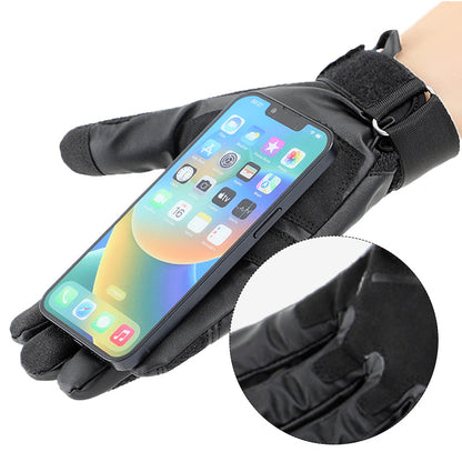 Outdoor Gloves Microfiber Palm Anti-Slip Reinforced Knuckles