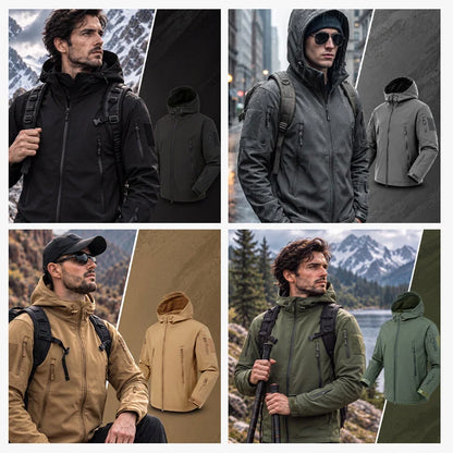 Outdoor Jacket Windproof Water-Resistant Insulated