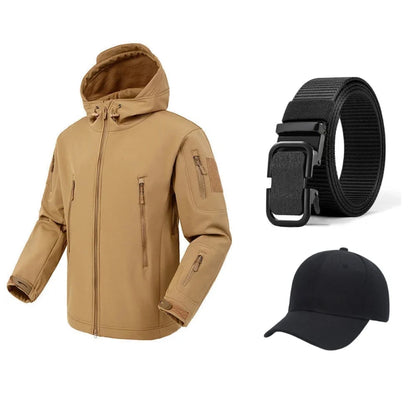 Outdoor Jacket Windproof Water-Resistant Insulated