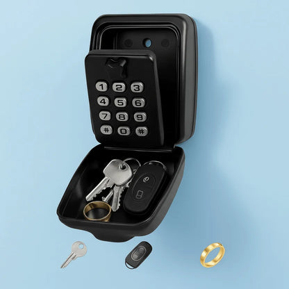 Outdoor Key Safe Weatherproof Zinc Alloy Mounting Kit Included