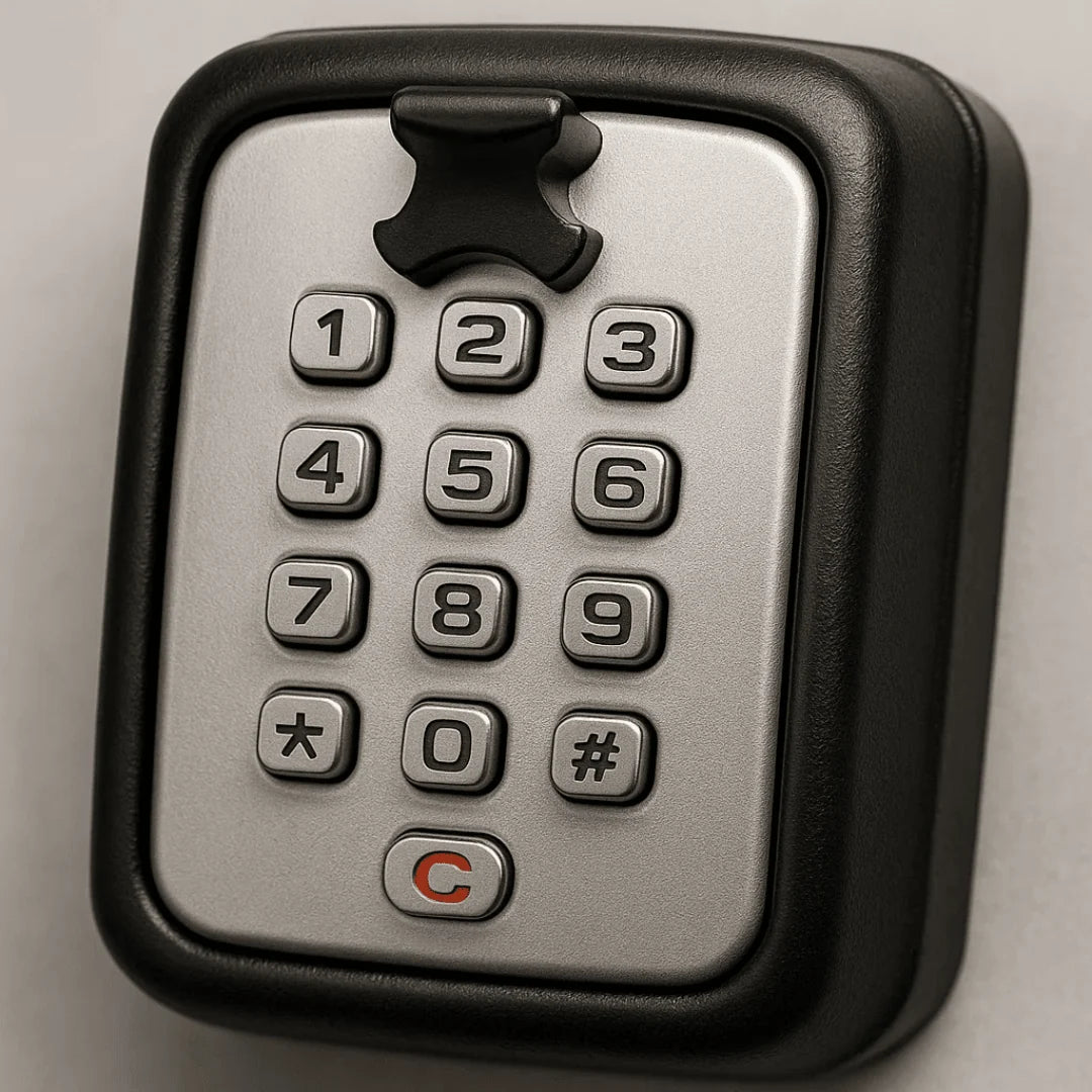 Outdoor Key Safe Weatherproof Zinc Alloy Mounting Kit Included