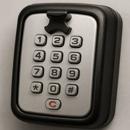 Outdoor Key Safe Weatherproof Zinc Alloy Mounting Kit Included