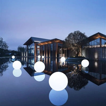 Outdoor LED Globe Light 16-Color Remote Rechargeable Waterproof