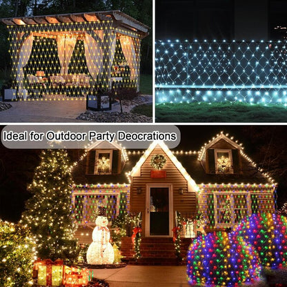 Outdoor LED Net Lights RGBIC Color-Changing Dynamic Effects