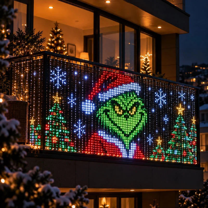 Outdoor LED Net Lights RGBIC Color-Changing Dynamic Effects