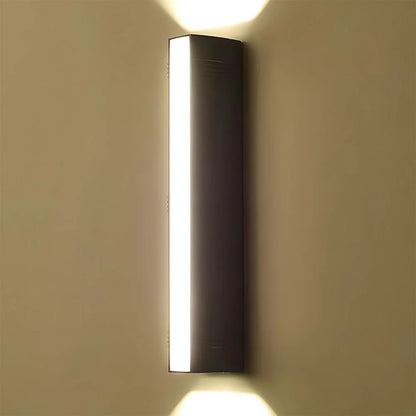 Outdoor LED Wall Sconce Up & Down Weather-Resistant Matte Black