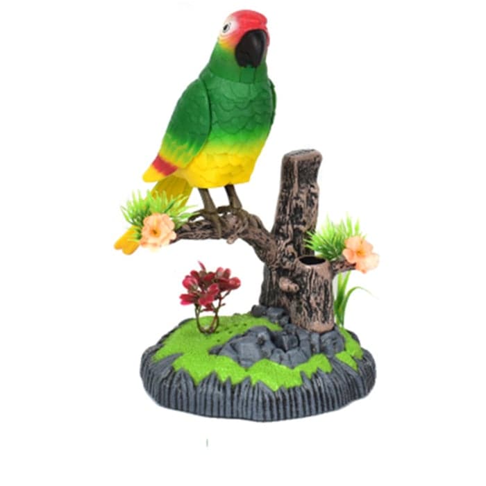 Outdoor Parrot Sound-Activated Motion & Chirping