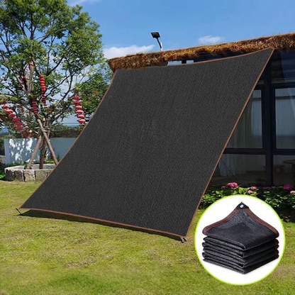 Outdoor Shade Net UV-Resistant HDPE Reinforced Edges & Eyelets