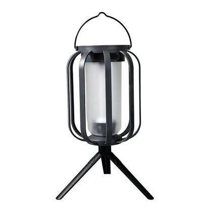 Outdoor Solar Lantern Flickering Flame USB-C & Solar Charging