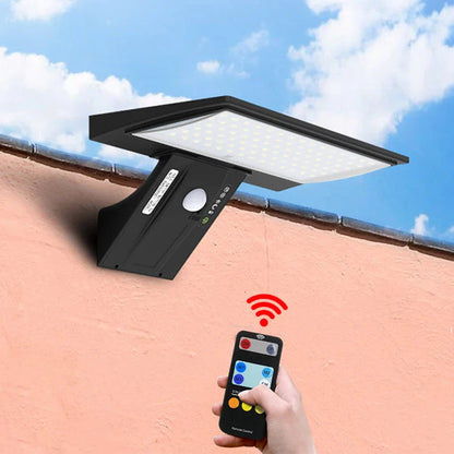 Outdoor Solar Wall Light Motion Sensor USB Backup Weatherproof