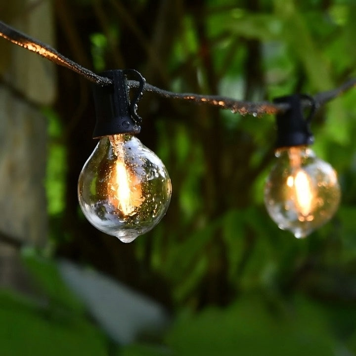 Outdoor String Lights Warm White LED Waterproof