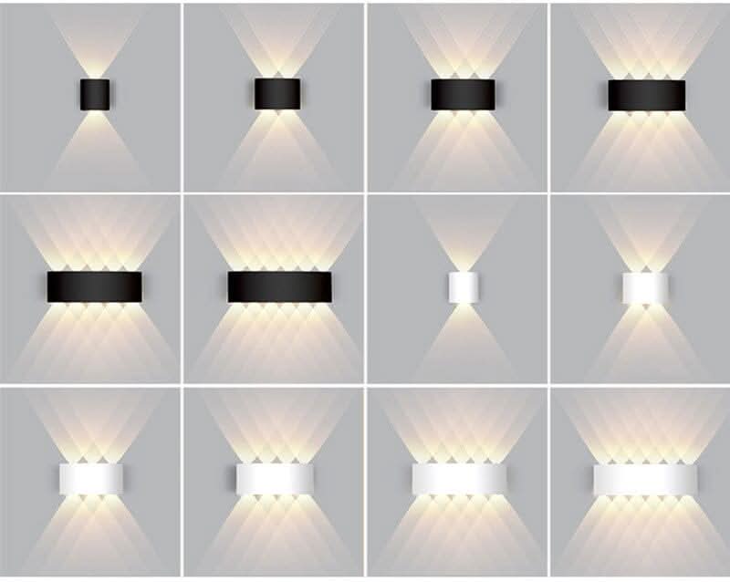 Outdoor Wall Light Adjustable Beam Waterproof Energy-Saving LED