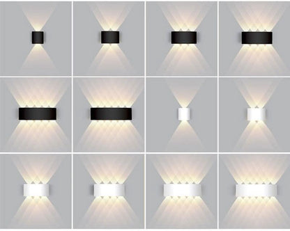 Outdoor Wall Light Adjustable Beam Waterproof Energy-Saving LED