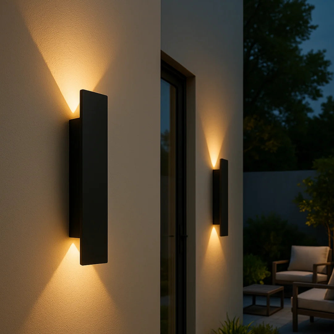 Outdoor Wall Light Aluminum IP65-Rated LED