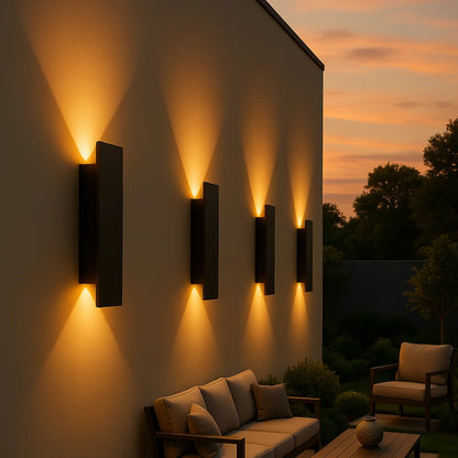 Outdoor Wall Light Aluminum IP65-Rated LED