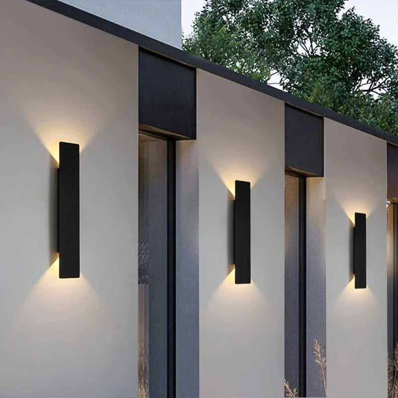 Outdoor Wall Light Aluminum IP65-Rated LED