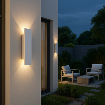 Outdoor Wall Light Aluminum IP65-Rated LED