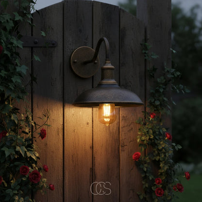 Outdoor Wall Light Bronze Aluminum IP65 Waterproof