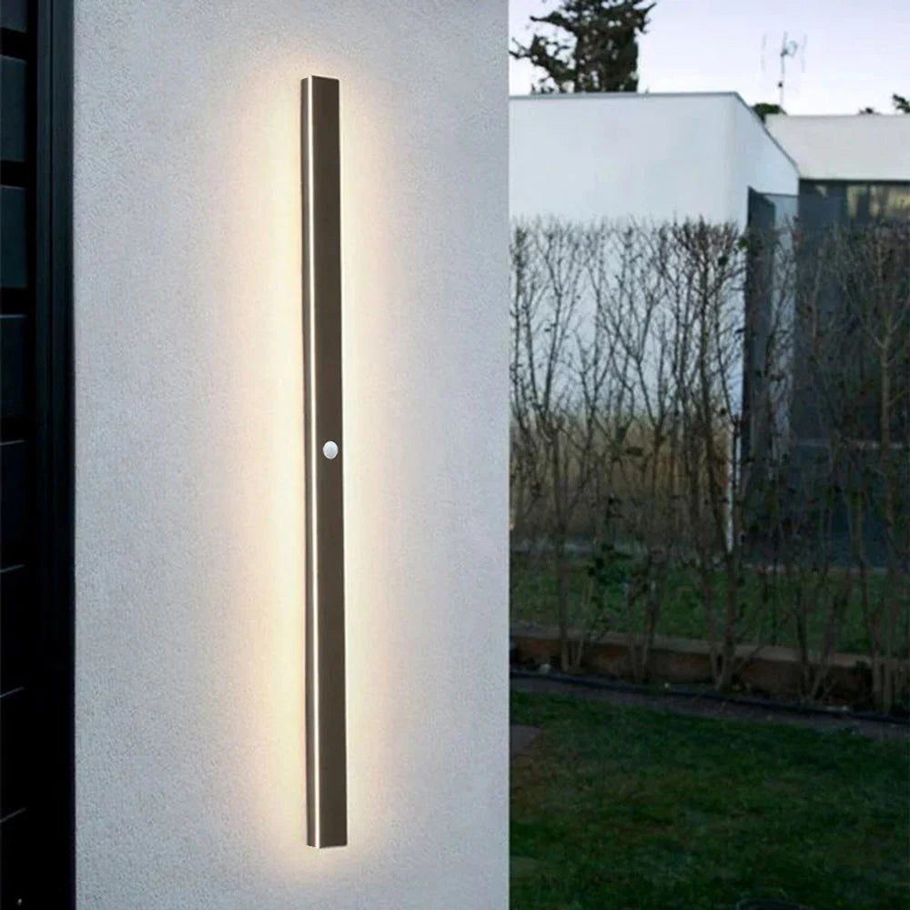 Outdoor Wall Light Linear LED Motion Sensor IP65 Waterproof