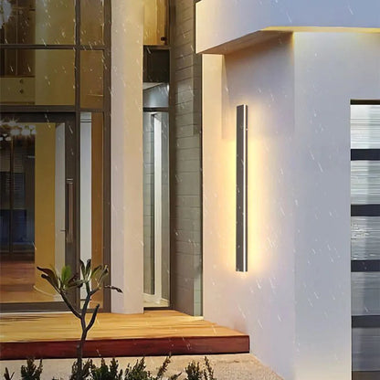 Outdoor Wall Light Linear LED Motion Sensor IP65 Waterproof