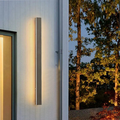 Outdoor Wall Light Linear LED Motion Sensor IP65 Waterproof
