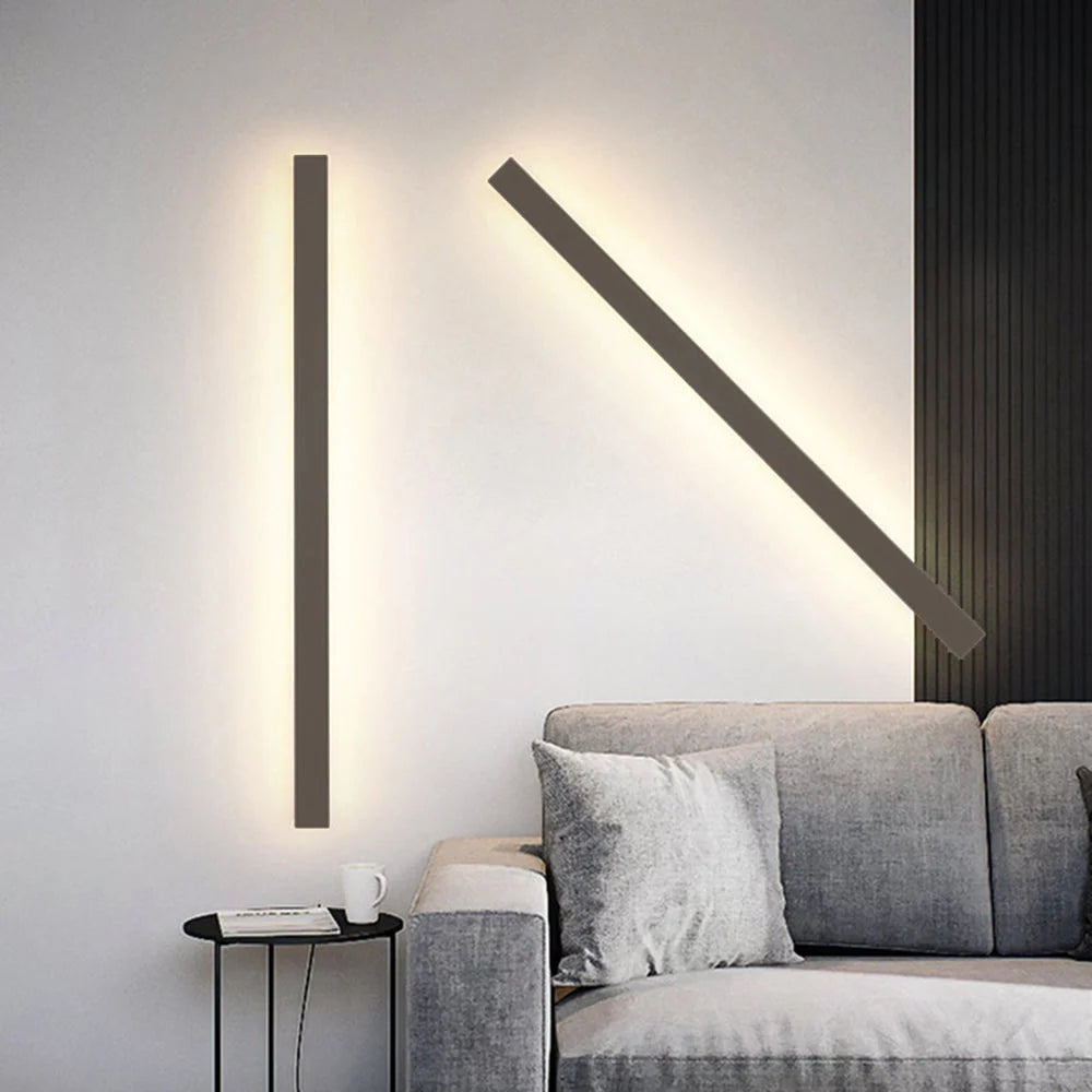Outdoor Wall Light Linear LED Motion Sensor IP65 Waterproof