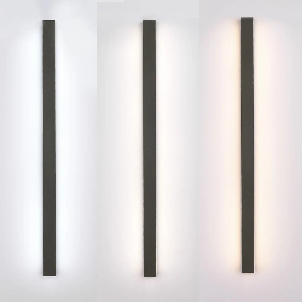 Outdoor Wall Light Linear LED Motion Sensor IP65 Waterproof