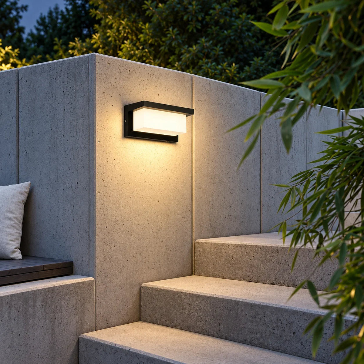 Outdoor Wall Light Motion-Activated 18W LED Weatherproof