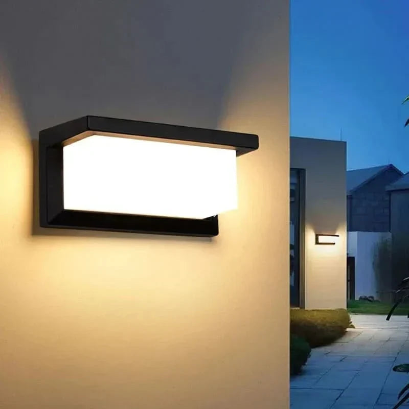 Outdoor Wall Light Motion-Activated 18W LED Weatherproof