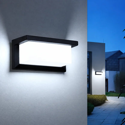 Outdoor Wall Light Motion-Activated 18W LED Weatherproof