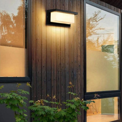 Outdoor Wall Light Motion-Activated 18W LED Weatherproof