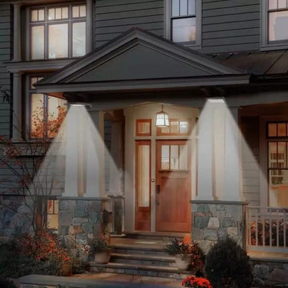 Outdoor Wall Light Solar Motion Sensor Remote Control