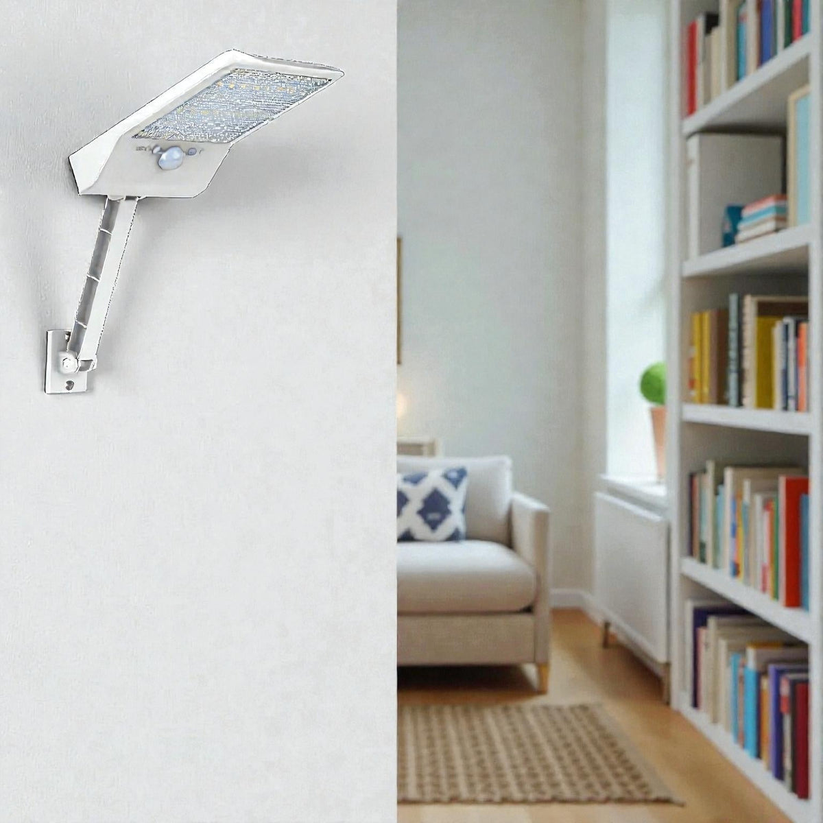 Outdoor Wall Light Solar Motion Sensor Remote Control