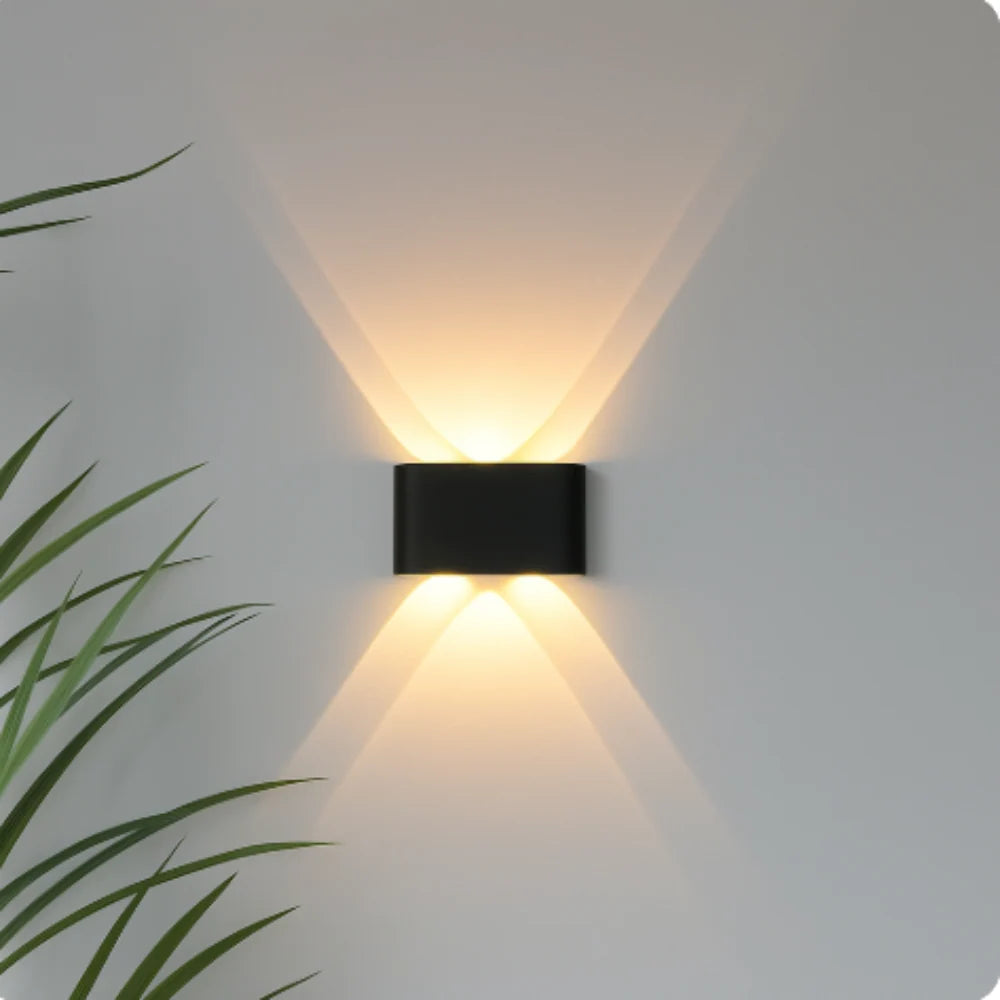 Outdoor Wall Light Up & Down Beam IP65 Weather-Resistant