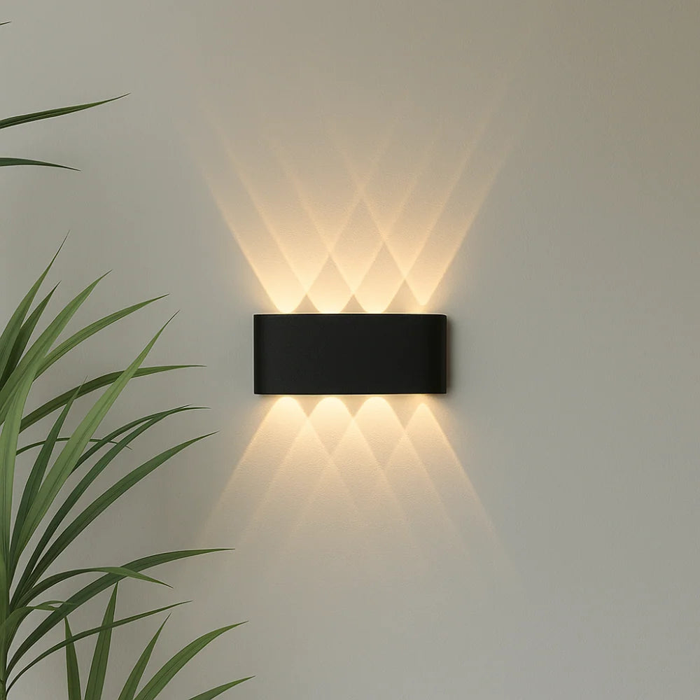 Outdoor Wall Light Up & Down Beam IP65 Weather-Resistant