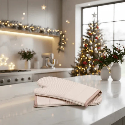 Oven Mitts Silicone Heat-Resistant Non-Slip Grip