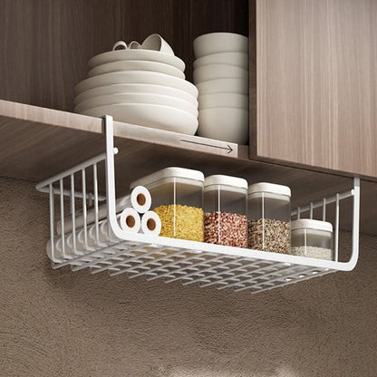 Over-Cabinet Hanging Basket Coated Metal Space-Saving & Easy Installation