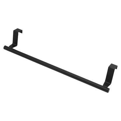 Over-Door Towel Holder Rust-Resistant Stainless Steel Drill-Free