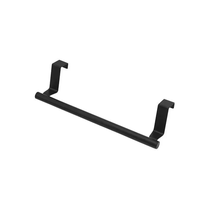 Over-Door Towel Holder Rust-Resistant Stainless Steel Drill-Free