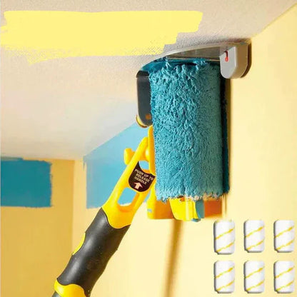 Paint Edger Roller Shielded Guide & Detail Brush