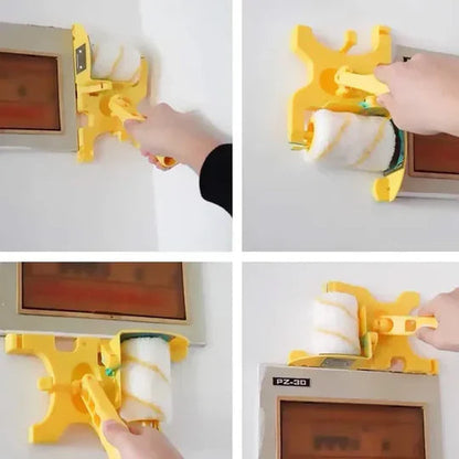 Paint Edger Roller Shielded Guide & Detail Brush