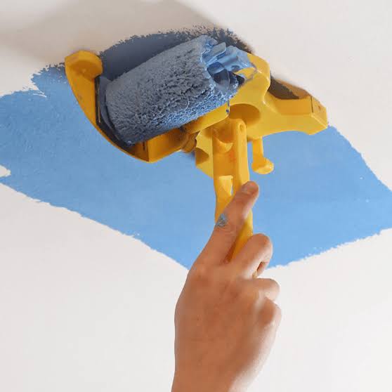 Paint Roller Guide Rail Ergonomic Handle