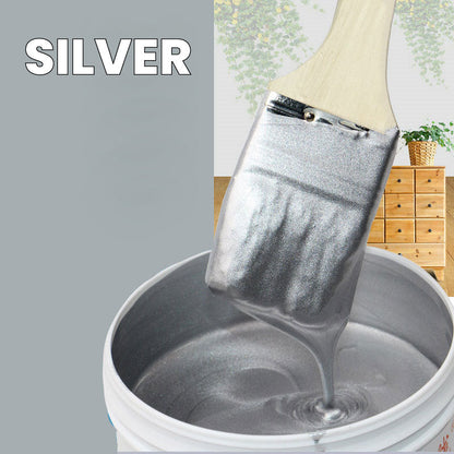 Paint Water-Based Metallic Finish Fast Drying Wood & Metal
