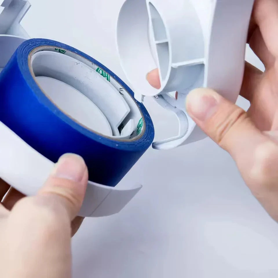 Painter's Tape Dispenser Built-In Cutter & Precision Application