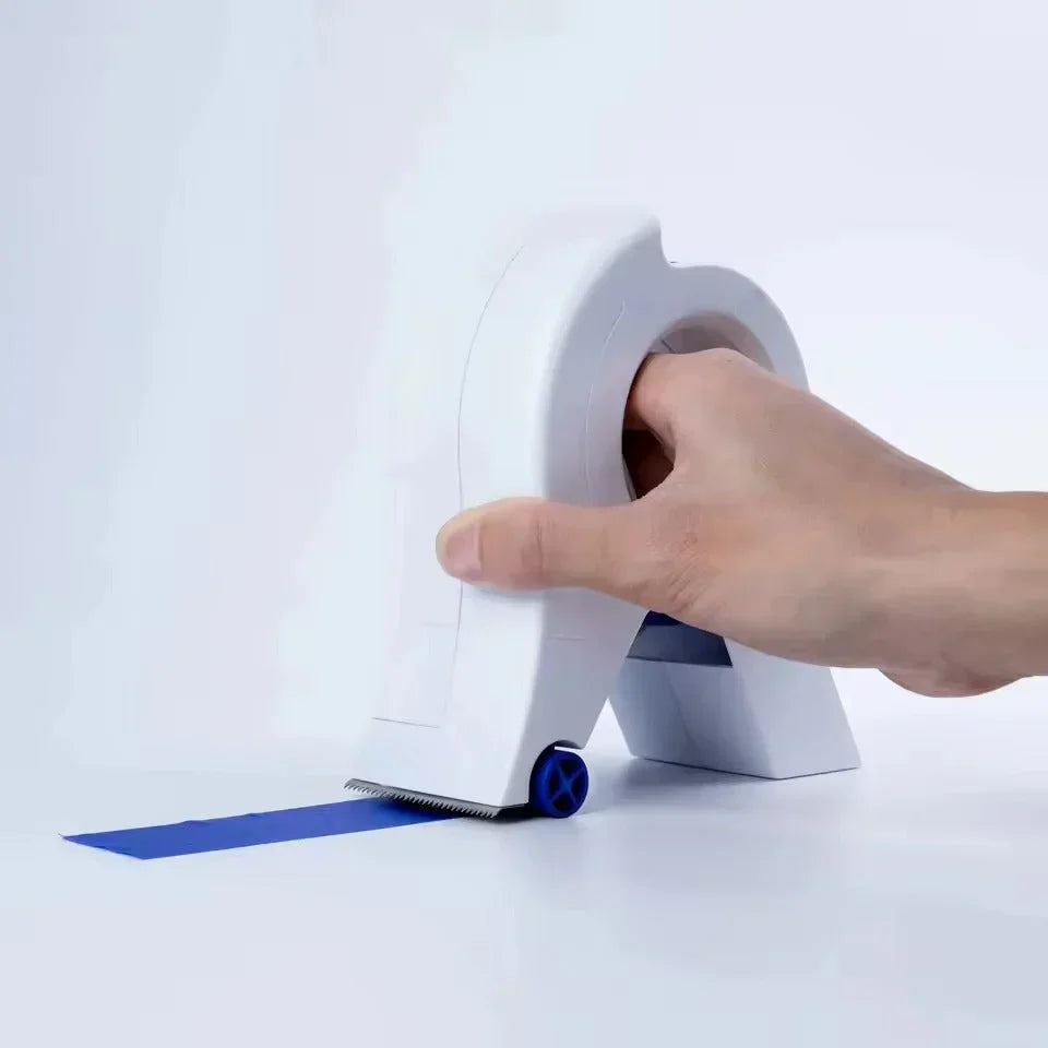 Painter's Tape Dispenser Built-In Cutter & Precision Application