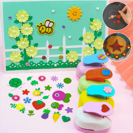 Paper Punch Set 15 Designs Clean Cuts
