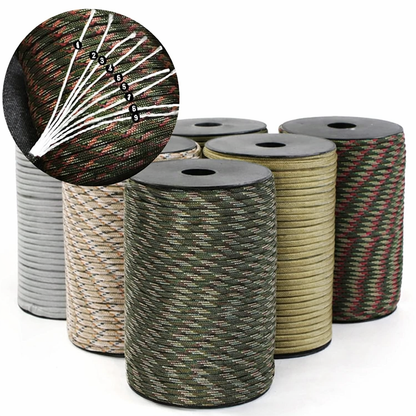 Paracord Rope 4 mm 650 lb 9-Strand