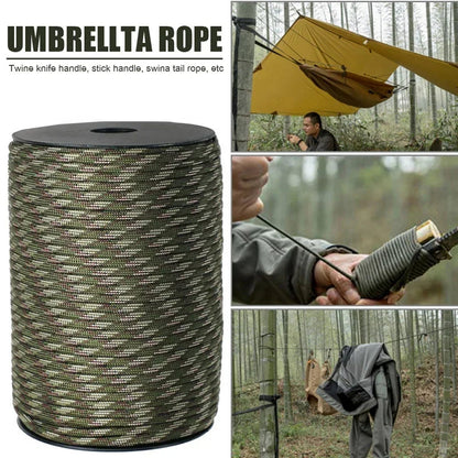 Paracord Rope 650 Lb Tensile 9-Strand