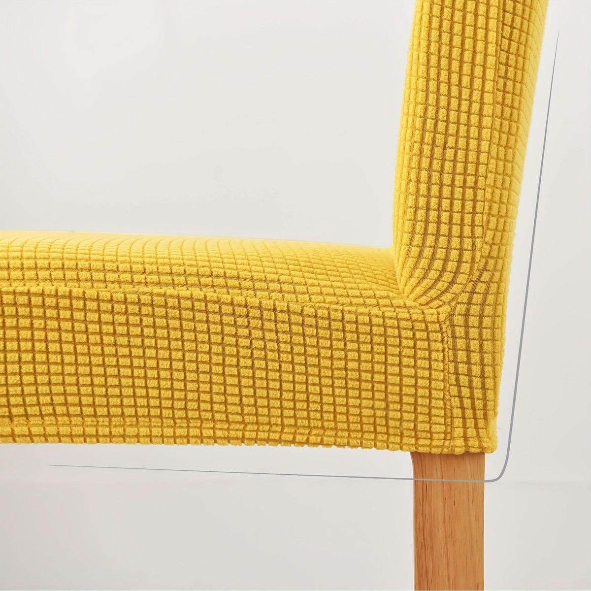 Parsons Chair Covers Stretch Velvet & Machine Washable